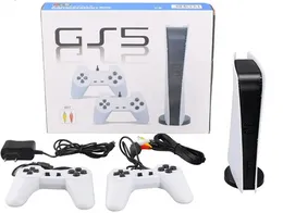 GS5 Video Game Console Mini TV Handheld Game Console Wired Gamepads Video Game 300 Retro Game HD Output Two-player for P