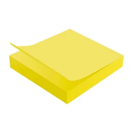 Yellow 3x2 Inch Sticky Note Pad 100 Sheets for Office School Home & Work