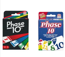 Uno Phase 10 Card Pack - A Rummy Type Card Game with a Challenging & Exciting Twist