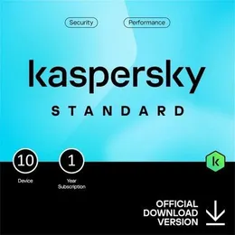 Kaspersky Standard (Antivirus) 2025 (1 Year, 10 Device) [VPN]