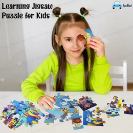 FunBlast Aquatic Animal Jigsaw Puzzle for Kids Jigsaw Puzzle for Kids of Age 3-5 Years – 24 Pcs (Multicolor, Size 30X22 