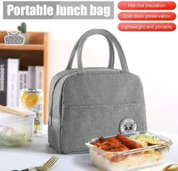 Portable Insulated Lunch Bag for Hot and Cold Food Waterproof Lunch Bag 