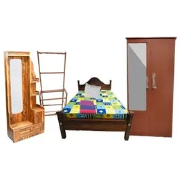 Complete Bedroom Set – 6×4 Bed, Premium Mattress & More (Free Gifts Included!)