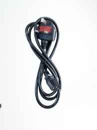 Power Cable - 3 Pin UK Plug AC Power Cable Wire With Fuse For PC, Rice Cooker, Kettle
