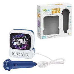 Kids Toy Karaoke Music Bluetooth Speaker & Mike (0452)