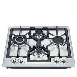 4 Burner Stainless Steel Gas Cooker (European Standards) 1 Year warranty