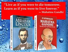 Most Influential Biographies - Abraham Lincoln and Mahatma Gandhi Paperback – 1 January 2020 by Lord Charnwood (Author),