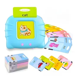 Felly Talking Flash Cards Italian, Early Educational Learning Toys for Baby 1 2 3 4 Years Old, 224 Words Reading Machine