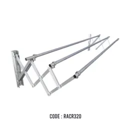 ALUMINIUM RETRACTABLE RACKS 320 W/POLE