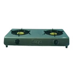 Suga 2B-5128DY 2 Burner Gas Cooker – High Efficiency, Auto-Ignition