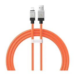 Baseus CAKW000407 Coolplay USB To Lightning 1M Charging Cable Orange