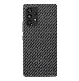 Ultra Thin Clear Slim Fit Transparent Carbon Fiber Matte Back Sticker for Redmi 8