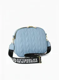 Girls' Crossbody Bag – Women's Stylish Quilted Shoulder Bag, Cute Mini Messenger Bag