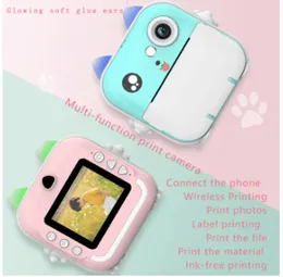 Digital Children Camera For Photography Instant Print Photo Kids Camera Mini Thermal Printer Video Educational Toys Gift