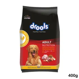 Drools Adult (1+ Years) Dog Food Chicken and Egg 400g Dog Feed Dog Dry Food
