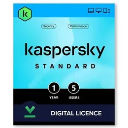Kaspersky Standard (Antivirus) 2025 (1 Year, 5 Device) [VPN]