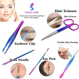 Manicure Set,Men Women Nail Clipper Set,10 Pieces,Stainless Steel Nail Kit Manicure Kit. Personal Care Pedicure,Nail Too