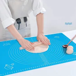 40x50cm Silicone Baking Sheet - Stretchable Cooking Mat Plate Sheet For Kitchen Roti Chapati Cake - Fondant Rolling Mat 