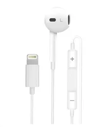 Wiwu EB306 Solobuds Wired Lightning Earphone with Built-in Mic for iPhone