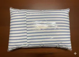 Sleeping Pillow for Comfort & Deep Sleep – 100% Cotton Recycled Filling Bedroom Pillow