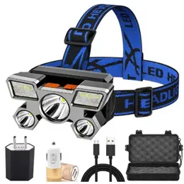 Head light flash light tourch rechargeable torch head lamp