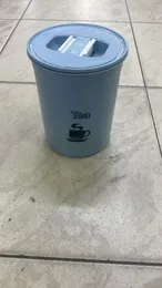 Kitchen Storage Jars Tea Coffee Sugar Set Plastic Canisters Jar Air Tight Lids