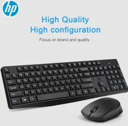 HP CS10 2.4G Wireless Keyboard and Mouse Combo Set 104 Keys 1600 DPI Mouse for Gaming with 6-Month Warranty