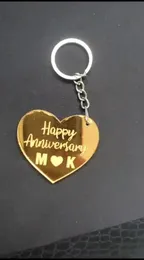 Customized Heart Shape Key Tags, King Wishes Key Tags, Personalized Acrylic Key Tags, Key Chain, Key Ring Love Gifts