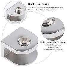 Stainless Steel Glass Holding Clips