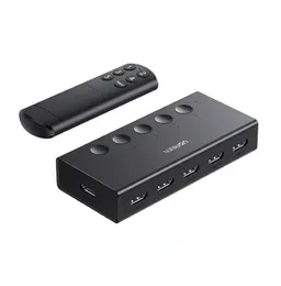 Ugreen 5 in 1 4K 30Hz HDMI Switch With Remote CM599 - 90801