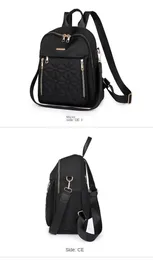 Multifunctional Large Capacity Nylon Backpack for Women – Student Shoulder Bag
