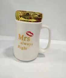 Ceramic Lid Coffee Mug