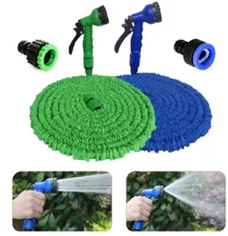 100 feet expandable magic water hose for car wash garden watering wall cleaning kitchen use