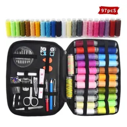 97 Piece Sewing Kit with Case, Portable Sewing Supplies for Home Traveler, Adults, Beginner, Emergency, Includes Thread