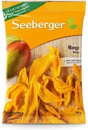 Seeberger Mango Stripes, Dried 100Gm FROM DUBAI (SAM)