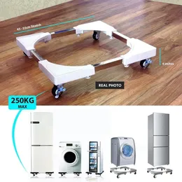 Adjustable Movable Trolley wheel stand base for Fridge, Washing Machine, Gas Cylinder and Water Dispenser with wheels