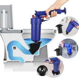 Air Drain Blaster – High Pressure Toilet Plunger & Drain Clog Remover Tool – Powerful Pump Opener for Kitchen Sink, Bath