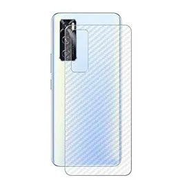 Ultra Thin Transparent Carbon Fiber Matte Back Sticker for Vivo V20 SE