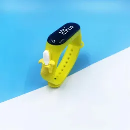 Creative Banana Fruit LED Wrist Watch Toys – Unisex Sports Digital Watch for Kids