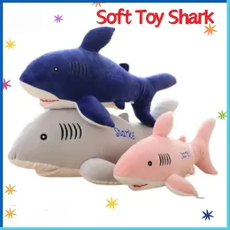 Premium 55cm Shark Soft Toy 1PCS Cuddly Stuffed Animal for Kids Playtime Bedroom Decor Gift, High Quality Toy