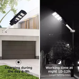 90 W Led Solar Street Lights Outdoor,180 LED High Lumes W/Light Control &PIR Motion Sensor, Dusk to Dawn Security Led St
