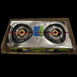 Express 100% Stainless Steel Body Indian 2 Burner Gas Cooker