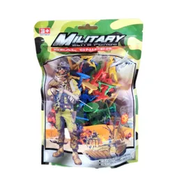 50 Pcs Military Elite Force Army Soldiers Set - Sea Sniper Multicolours Army Military Figures Toy Set for Kids Pretend P