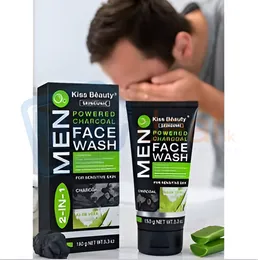 Kiss Beauty 2-in-1 Men Charcoal Face Wash