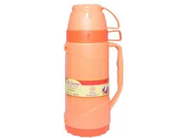 Midsummer Double Cup Vacuum Flask 0.6 Litres(Food Grade High Quality Plastic)