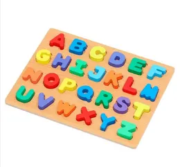 Large 3D Wooden Alphabet ABC & Number Puzzle Board with Arithmetic Signs, Shapes - Kid Early Educational Toys | Eco-Frie