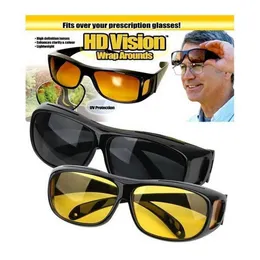HD vision polarized day night driving sunglasses 2pc