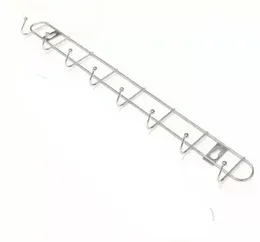 Hanger Stainless Steel 8 Hook Wall Hanger, Cloth Hanger, Bathroom Cloth Hanger, Cloth Wall Hook, Door Hooks Rail for Han