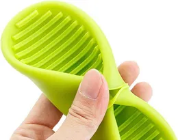 2Pc Silicone Oven Mitts Heat Resistant Gloves Tray Dish Holder Anti-slip Pot Mitten Finger Protector Cooking Baking Tool