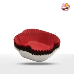 Brownie Liners – 25 Pieces | Available in Black, Brown, Gold, Red & White | Ideal for Parties & Events